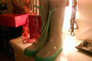 J.Crew rainboots