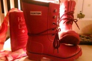 Hunter short rain-boot